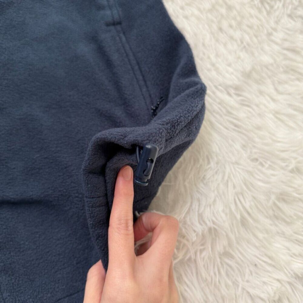 Men Columbia Hoodie Fleece Jacket Hoodie Dark Blue Size Medium Casual Outdoor - Picture 5 of 9